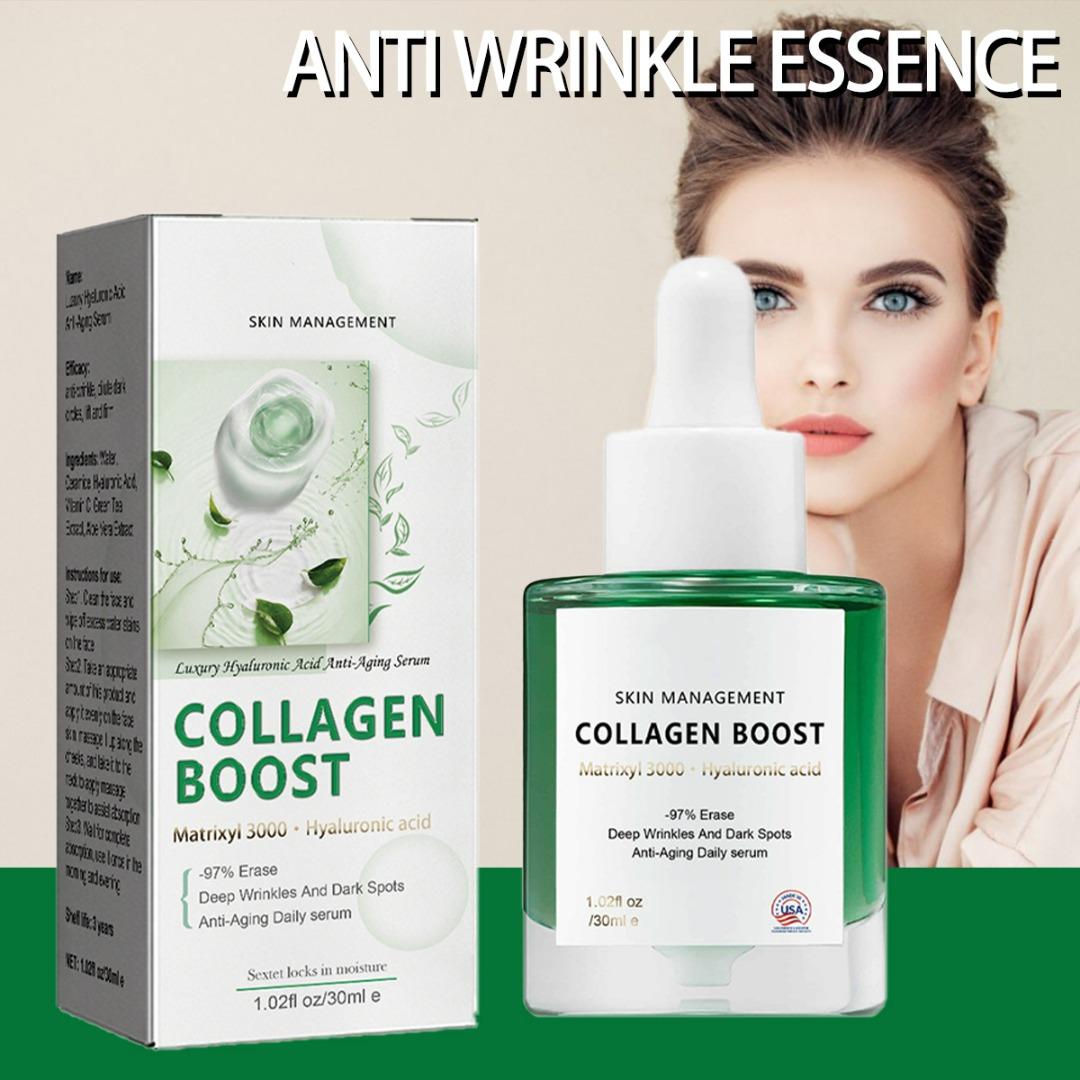 Maijaibao Collagen Boost Антивозрастная сыворотка против морщин Тонкие линии Увлажнение лица
Maijaibao Collagen Boost Антивозрастная сыворотка против морщин Тонкие линии Увлажнение лица