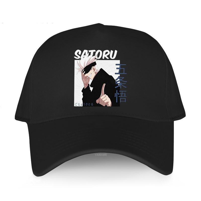 Мужские уличные шапки Snapback yawawe, черная кепка Satoru Gojo Anime Manga, хлопковая шапка для унисекс, бейсболки для дзюдзюцу Kaisen с графическим рисунком
Мужские уличные шапки Snapback yawawe, черная кепка Satoru Gojo Anime Manga, хлопковая шапка для унисекс, бейсболки для дзюдзюцу Kaisen с графическим рисунком