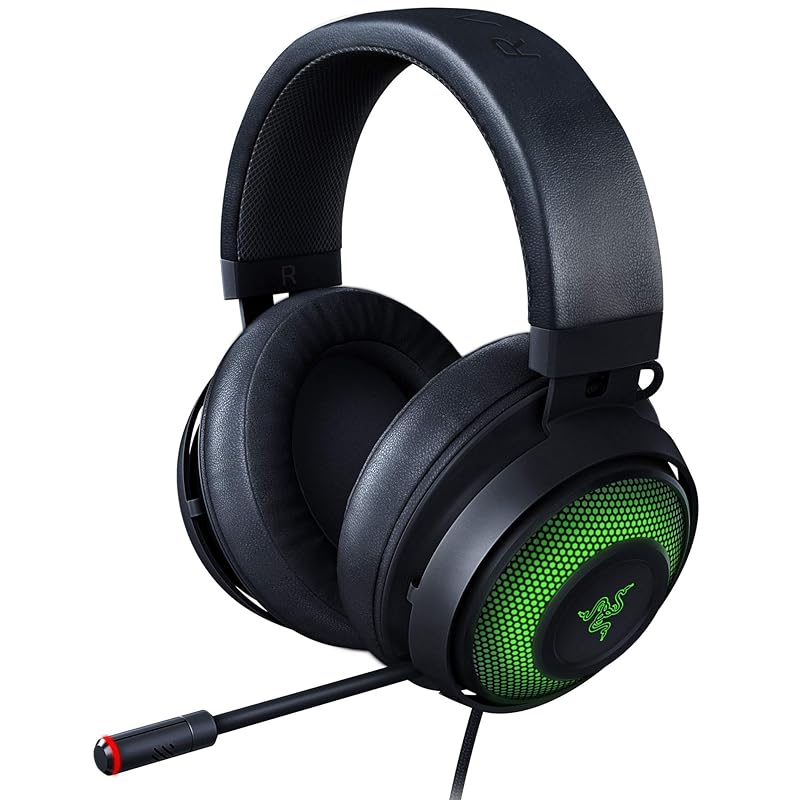 Razer Kraken Ultimate 7.1 gaming headset USB THX Chroma cooling gel pad noise canceling microphone PC PS4 PS5 Switch [Japanese authorized distributor
Razer Kraken Ultimate 7.1 gaming headset USB THX Chroma cooling gel pad noise canceling microphone PC PS4 PS5 Switch [Japanese authorized distributor