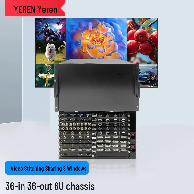 Yeren 6U Video Wall Processor Chassis
Yeren 6U Video Wall Processor Chassis