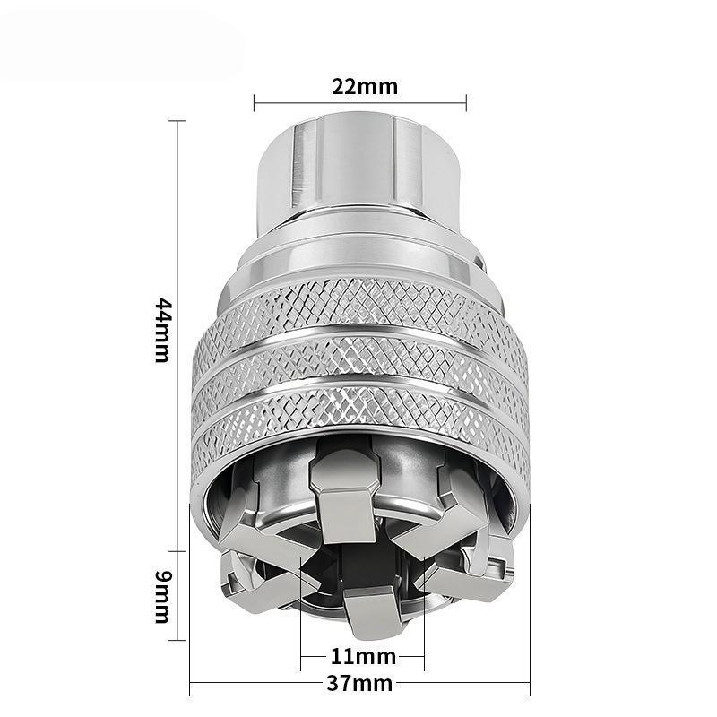 Набір регульованих торцевих ключів Багатофункціональний 3/8 привід 10-19 мм Регульована шестигранна універсальна головка Type 1
Набір регульованих торцевих ключів Багатофункціональний 3/8 привід 10-19 мм Регульована шестигранна універсальна головка Type 1