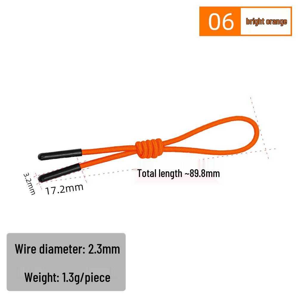 Elastic Cord Zipper Pull for Luggage, Backpacks, and Waist Packs
Elastic Cord Zipper Pull for Luggage, Backpacks, and Waist Packs