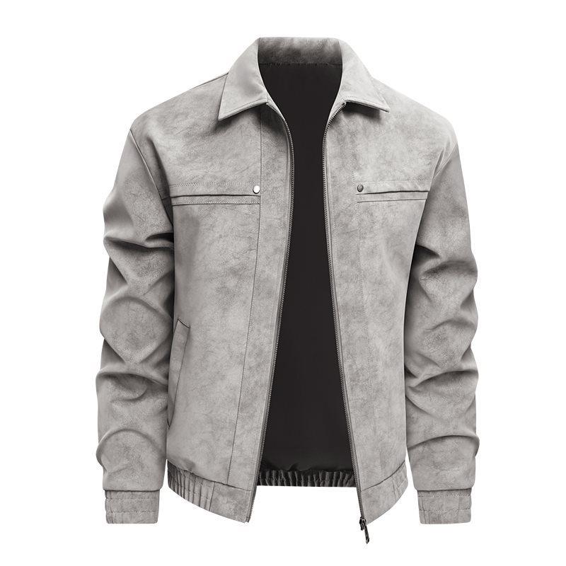 Trendy Men s Plus Size Retro Leather Jacket - Spring/Autumn Casual Lapel L брудно-білий
Trendy Men s Plus Size Retro Leather Jacket - Spring/Autumn Casual Lapel L брудно-білий