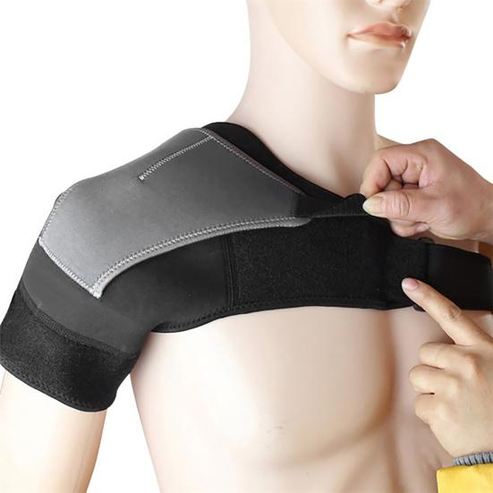 Adjustable Dislocation Pain Injury Arthritis Strap Sports Pad Shoulder Support Right чорний/сірий
Adjustable Dislocation Pain Injury Arthritis Strap Sports Pad Shoulder Support Right чорний/сірий