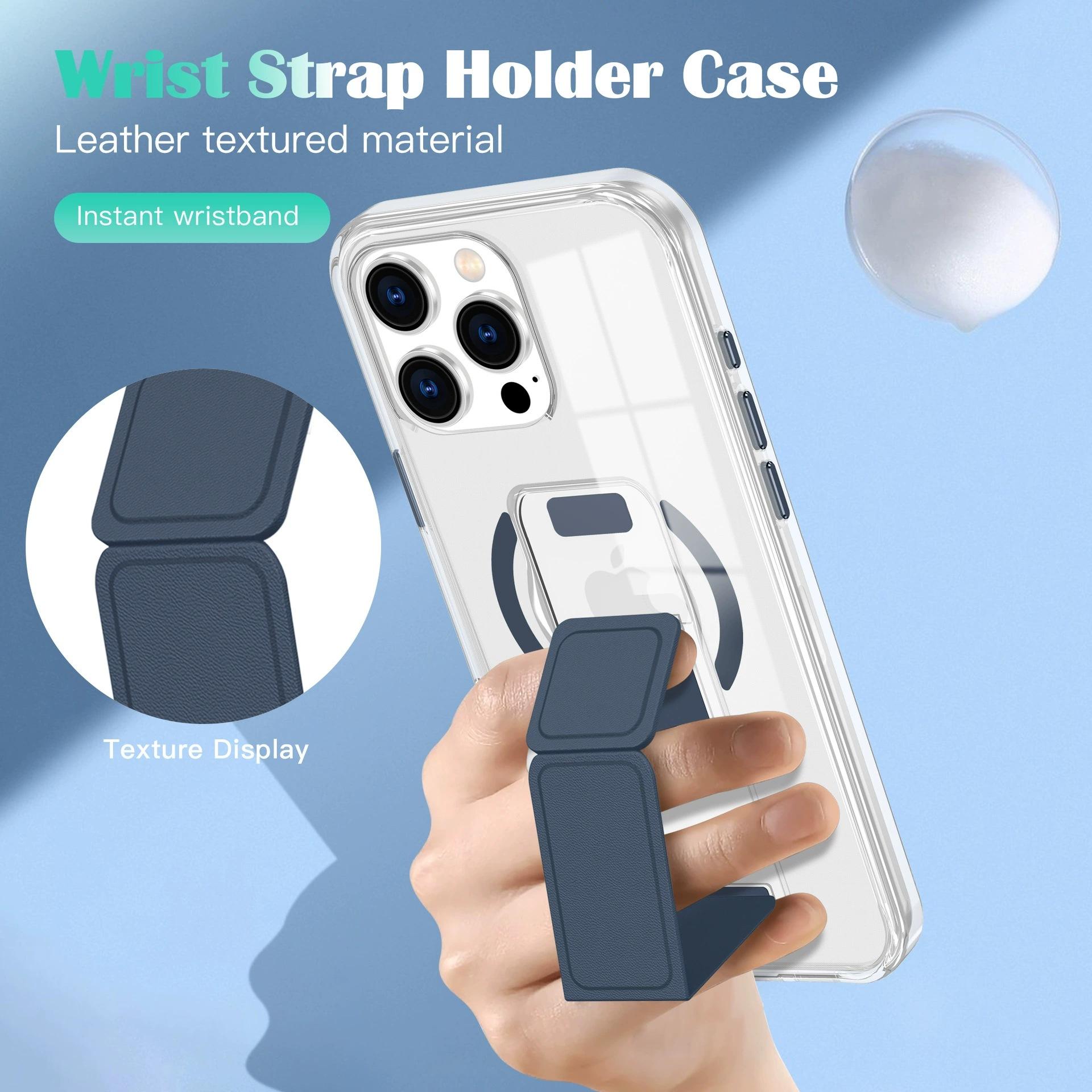 Suitable for IP16PM Transparent Crystal Spirit Wristband, Phone Case, Magnetic Stand, and Transparent Protective Case for Apple 15Pro Apple 13/14 Universal
Suitable for IP16PM Transparent Crystal Spirit Wristband, Phone Case, Magnetic Stand, and Transparent Protective Case for Apple 15Pro Apple 13/14 Universal