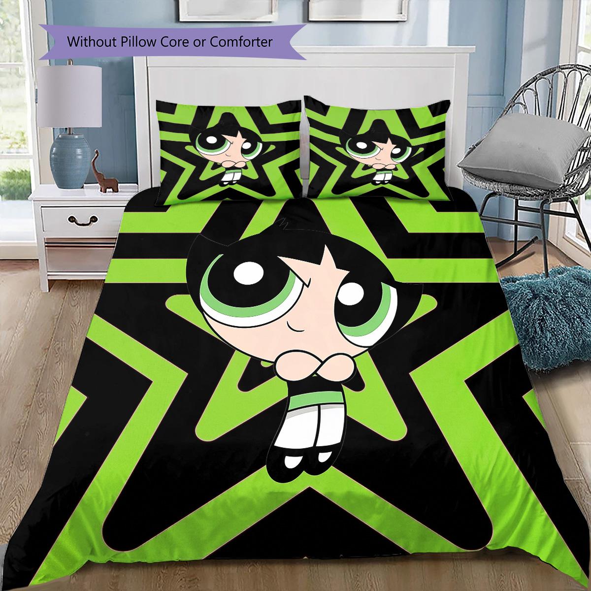 Buttercup from The Powerpuff Girls Bedding Set, 1 Duvet Cover & 2 Pillowcases, Home Bedroom Decor, Great Gift 135x200cm
Buttercup from The Powerpuff Girls Bedding Set, 1 Duvet Cover & 2 Pillowcases, Home Bedroom Decor, Great Gift 135x200cm