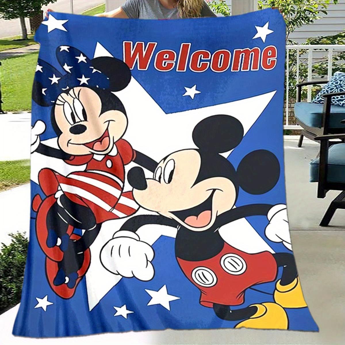 1pc Mickey Minnie Printing for All Season, Cartoon, Office, Lunch Rest, Camping Talk, Car, Multifunctional Gift 130cmx150cm
1pc Mickey Minnie Printing for All Season, Cartoon, Office, Lunch Rest, Camping Talk, Car, Multifunctional Gift 130cmx150cm