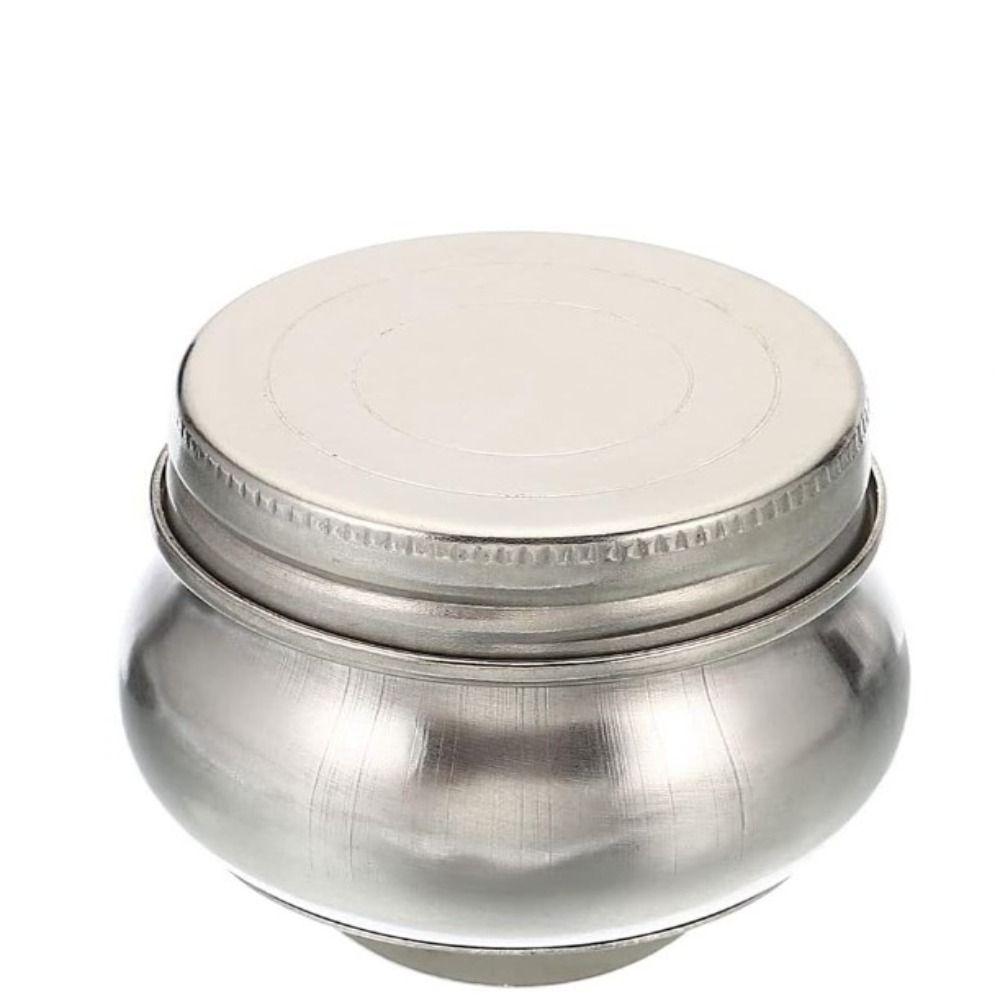 Drum Shape Container Cup Metal Metal Art Oil Pot Stainless Steel Art Oil Pot for Oil Painting
Drum Shape Container Cup Metal Metal Art Oil Pot Stainless Steel Art Oil Pot for Oil Painting