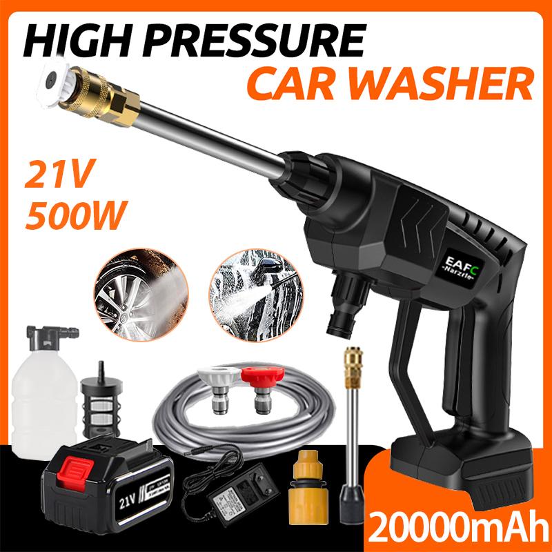 60BAR 20000mAh Electric Car Washer Gun High Pressure Cleaner Foam Nozzle For Auto Home Garden Cleaning Car Washing
60BAR 20000mAh Electric Car Washer Gun High Pressure Cleaner Foam Nozzle For Auto Home Garden Cleaning Car Washing