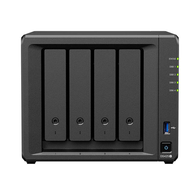 Synology DS425+ 4-Bay NAS Network Storage Server
Synology DS425+ 4-Bay NAS Network Storage Server