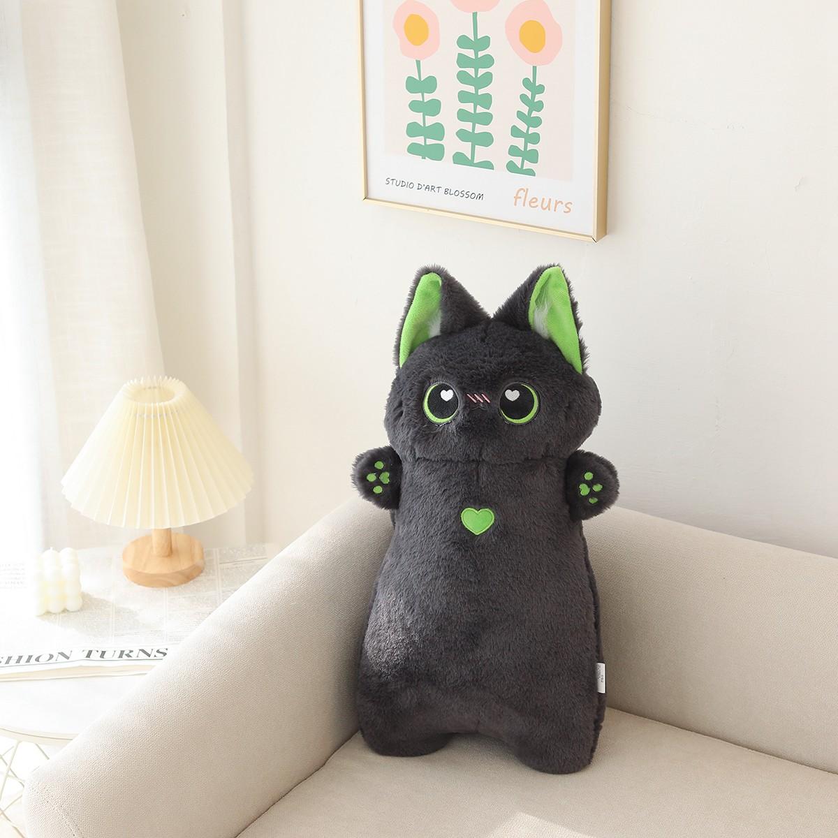 Non-Toxic Kawaii Animal Long Standing Doll Stuffed Fluffy Siamese Cat Blue Orange Cats Snotty Pig Sleeping Body Support Pillow Gift 55cm
Non-Toxic Kawaii Animal Long Standing Doll Stuffed Fluffy Siamese Cat Blue Orange Cats Snotty Pig Sleeping Body Support Pillow Gift 55cm