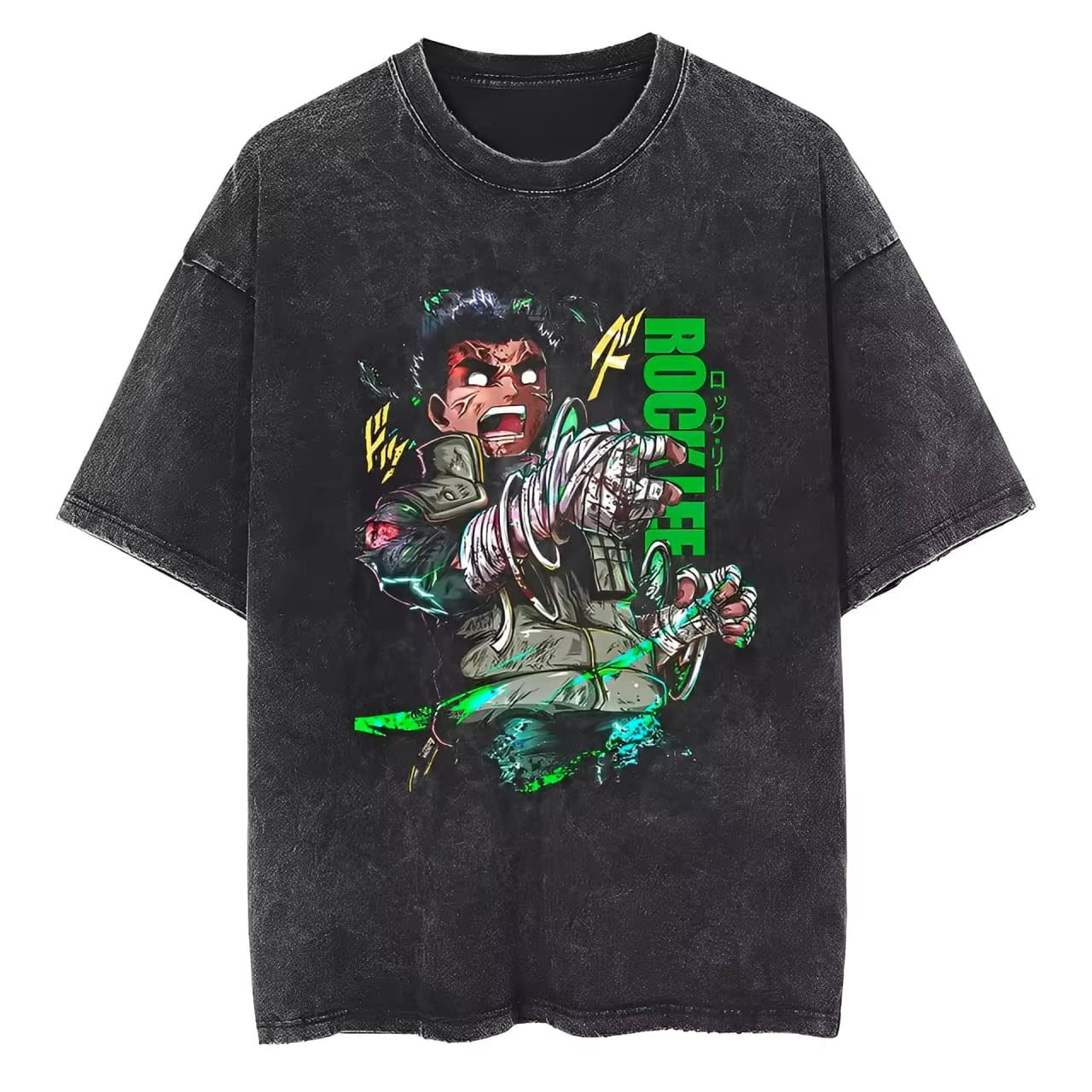 Rock Lee T Shirt Naruto Men Acid Wash Eight Gates Anime Graphic Cotton Streetwear Hidden Leaf Ninja Taijutsu Vintage Tee M
Rock Lee T Shirt Naruto Men Acid Wash Eight Gates Anime Graphic Cotton Streetwear Hidden Leaf Ninja Taijutsu Vintage Tee M