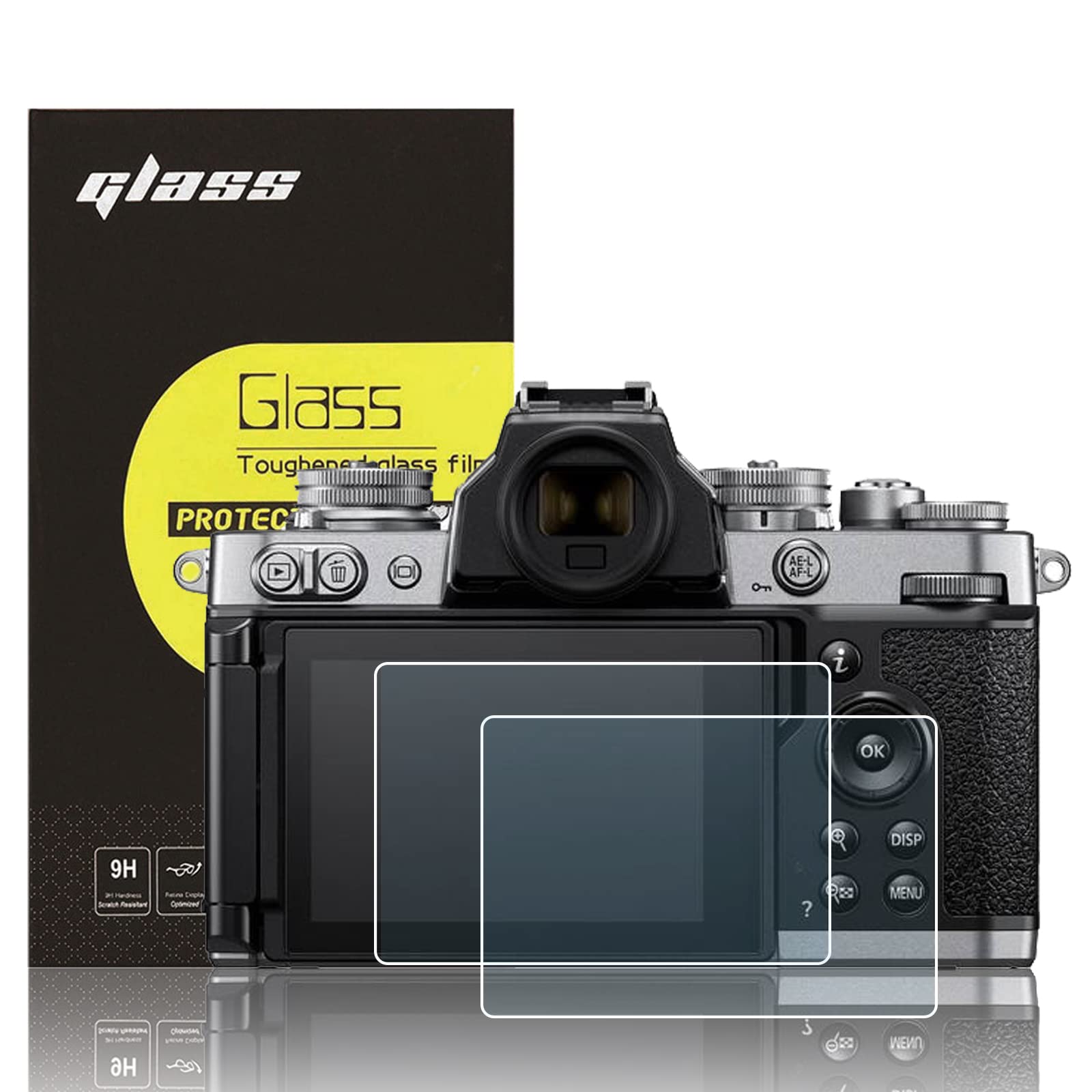 Set of 2 Screen Protectors for Nikon Z 9H High Thick Ultra-Thin FC, Hardness, Transmittance, 0.3mm
Set of 2 Screen Protectors for Nikon Z 9H High Thick Ultra-Thin FC, Hardness, Transmittance, 0.3mm