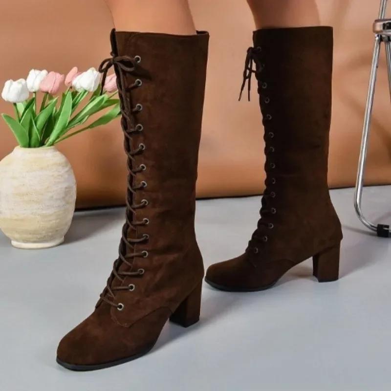 Comemore Обувь для женщин Классический стиль На шнуровке Зимние женские ботинки Повседневные На толстом каблуке Коричневые Высокие сапоги Zapatos Mujer 39 коричневый
Comemore Обувь для женщин Классический стиль На шнуровке Зимние женские ботинки Повседневные На толстом каблуке Коричневые Высокие сапоги Zapatos Mujer 39 коричневый