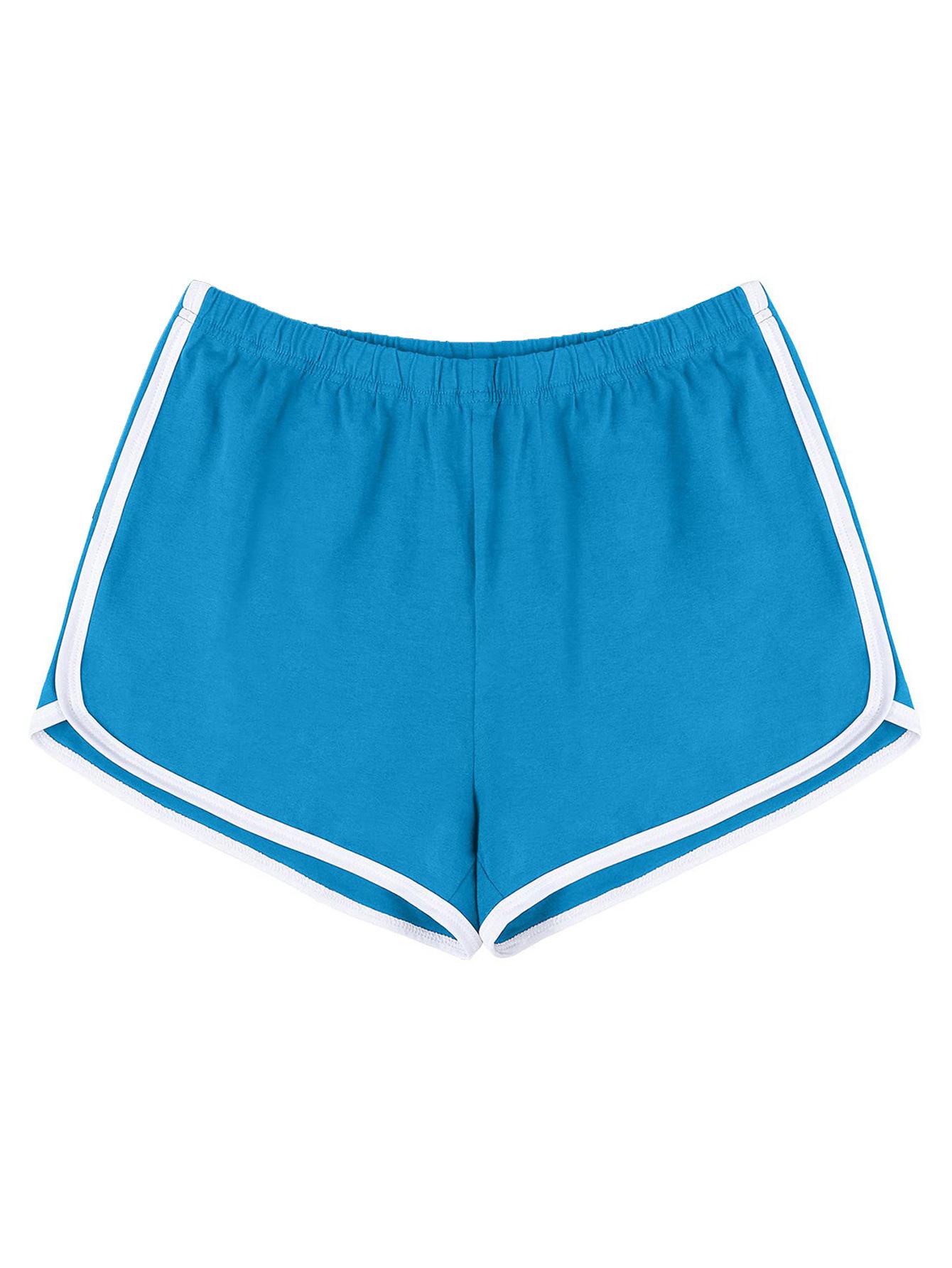 New running pants sports shorts casual yoga pants beach pants women s shorts XL peacock синього кольору
New running pants sports shorts casual yoga pants beach pants women s shorts XL peacock синього кольору