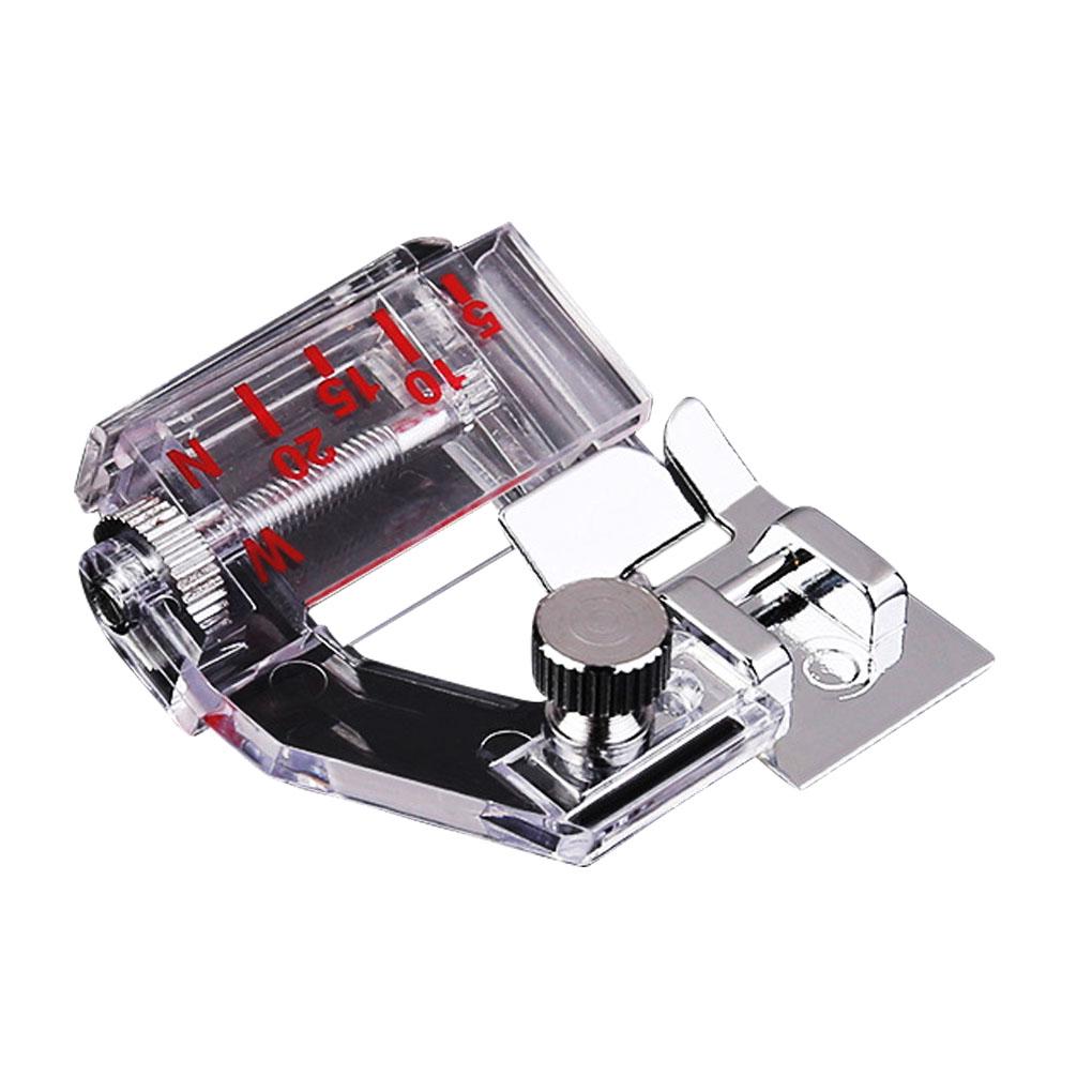 Регулируемая лапка для косой бейки, лапка для окантовки домашних швейных машин
Регулируемая лапка для косой бейки, лапка для окантовки домашних швейных машин