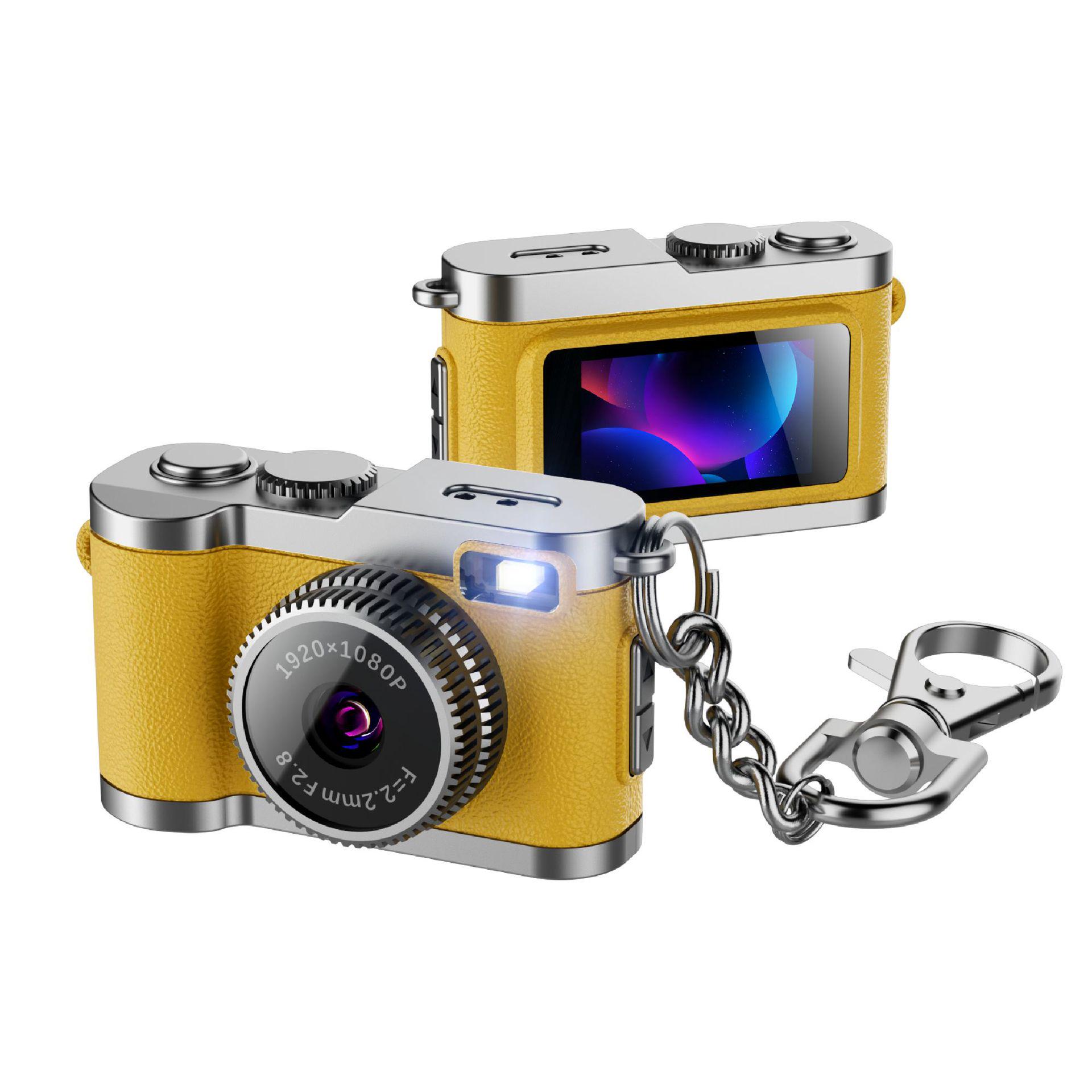 Retro Mini HD Digital Keychain Camera - Portable Photography & Video Recorder жовтий
Retro Mini HD Digital Keychain Camera - Portable Photography & Video Recorder жовтий