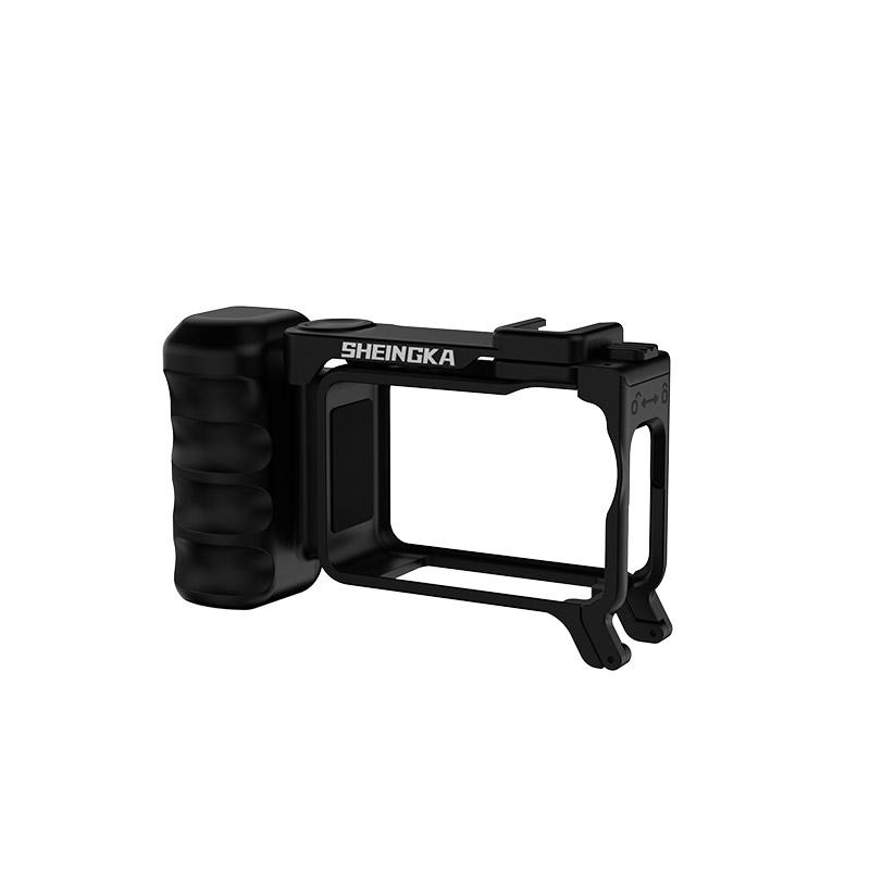 Street Grip Kit For DJI Osmo Action 6 Hand Grip Mount Quick Release Rabbit Cage with Shutter Button Protective Frame Accessory
Street Grip Kit For DJI Osmo Action 6 Hand Grip Mount Quick Release Rabbit Cage with Shutter Button Protective Frame Accessory