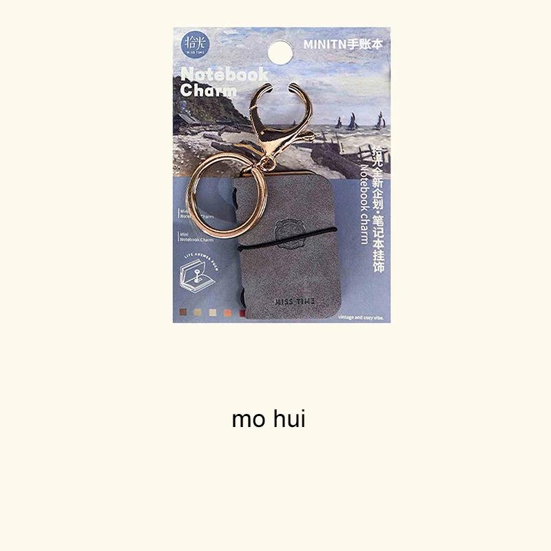 JIANWU Monet Impression Series Vintage Material Collage Mini PU Handbook Keychain Creative Journal Student Supplies Stationery
JIANWU Monet Impression Series Vintage Material Collage Mini PU Handbook Keychain Creative Journal Student Supplies Stationery