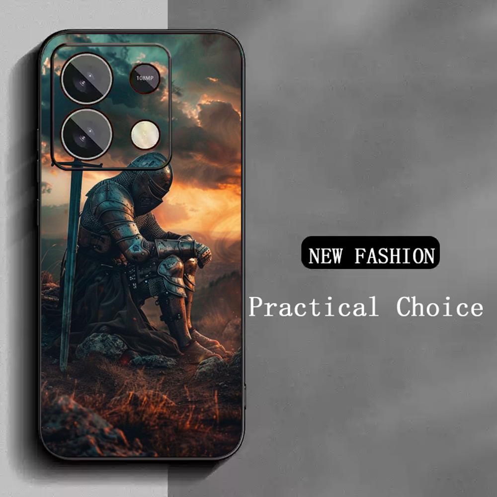 Guard knight cool pattern design Phone Case For Redmi Note 14 13 12 11 Pro Plus S 5G 14C A3 Soft Black Phone Cover Redmi Note14Pro5G
Guard knight cool pattern design Phone Case For Redmi Note 14 13 12 11 Pro Plus S 5G 14C A3 Soft Black Phone Cover Redmi Note14Pro5G