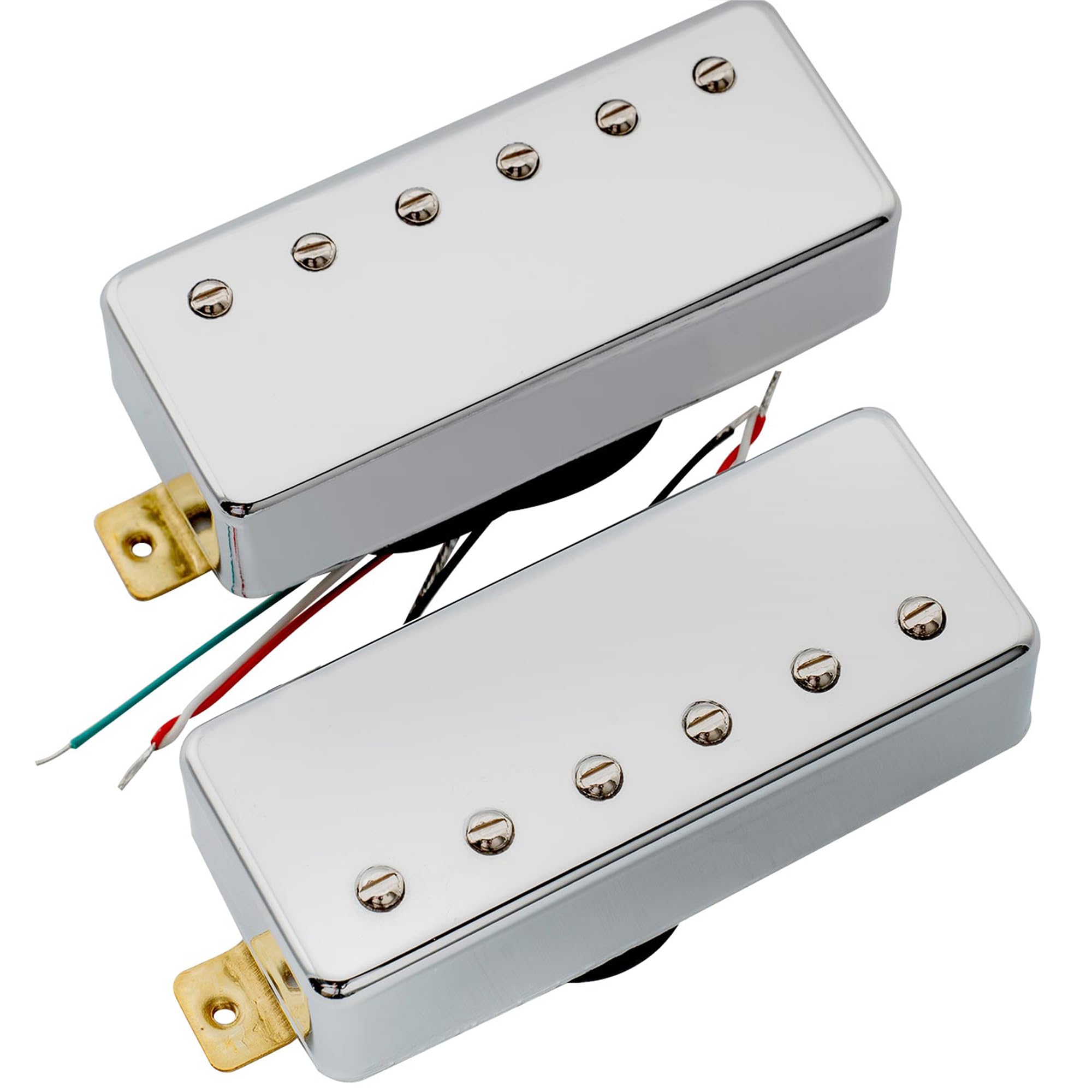 Artec MLA97 Alnico 5 Cover Mini Humbucker Pickup PU Set for Electric Chrome Neck/Bridge Guitar,
Artec MLA97 Alnico 5 Cover Mini Humbucker Pickup PU Set for Electric Chrome Neck/Bridge Guitar,
