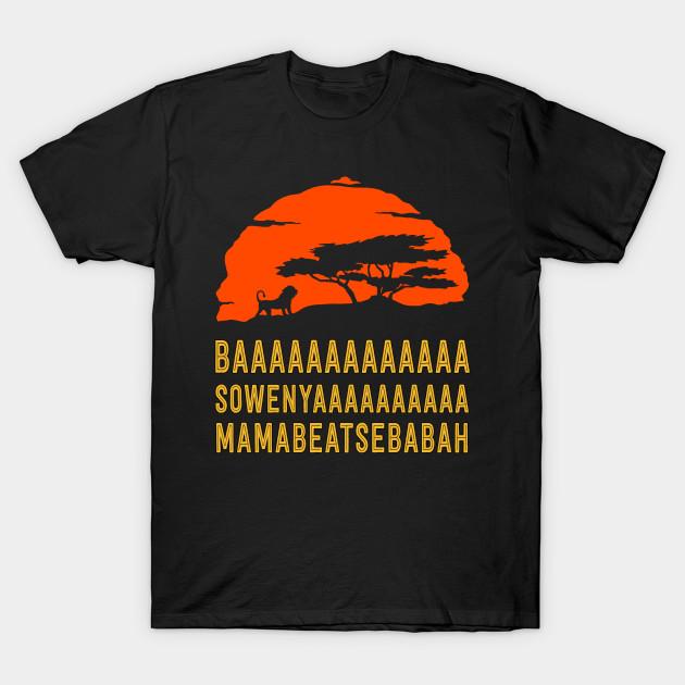 Men Black Print T-shirt Lion King Opening Scene No-Cut Transfer Paper Print Cotton Tshirt S чорний
Men Black Print T-shirt Lion King Opening Scene No-Cut Transfer Paper Print Cotton Tshirt S чорний