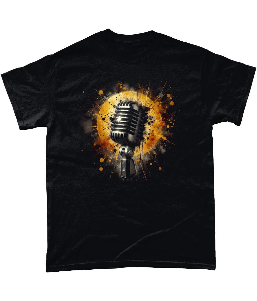 Abstract Retro Microphone T Shirt Jazz Studio Radio 4XL
Abstract Retro Microphone T Shirt Jazz Studio Radio 4XL