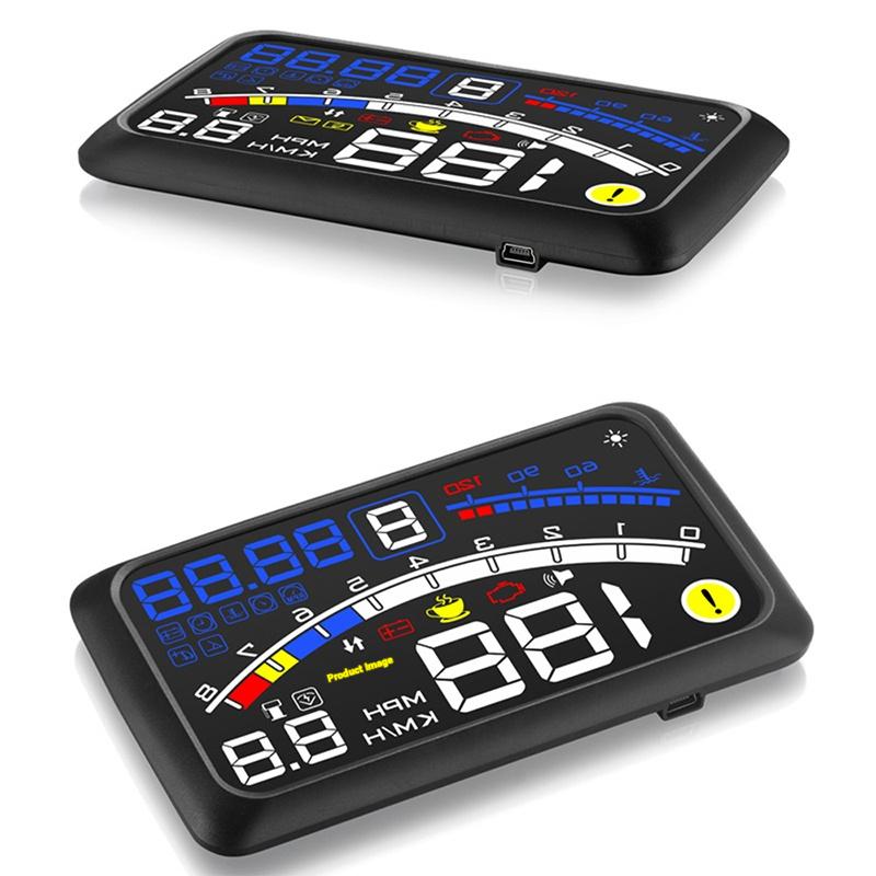 Универсальный автомобильный модифицированный портативный OBD дисплей высокой четкости, F4 автомобильный проекционный дисплей чёрный
Универсальный автомобильный модифицированный портативный OBD дисплей высокой четкости, F4 автомобильный проекционный дисплей чёрный
