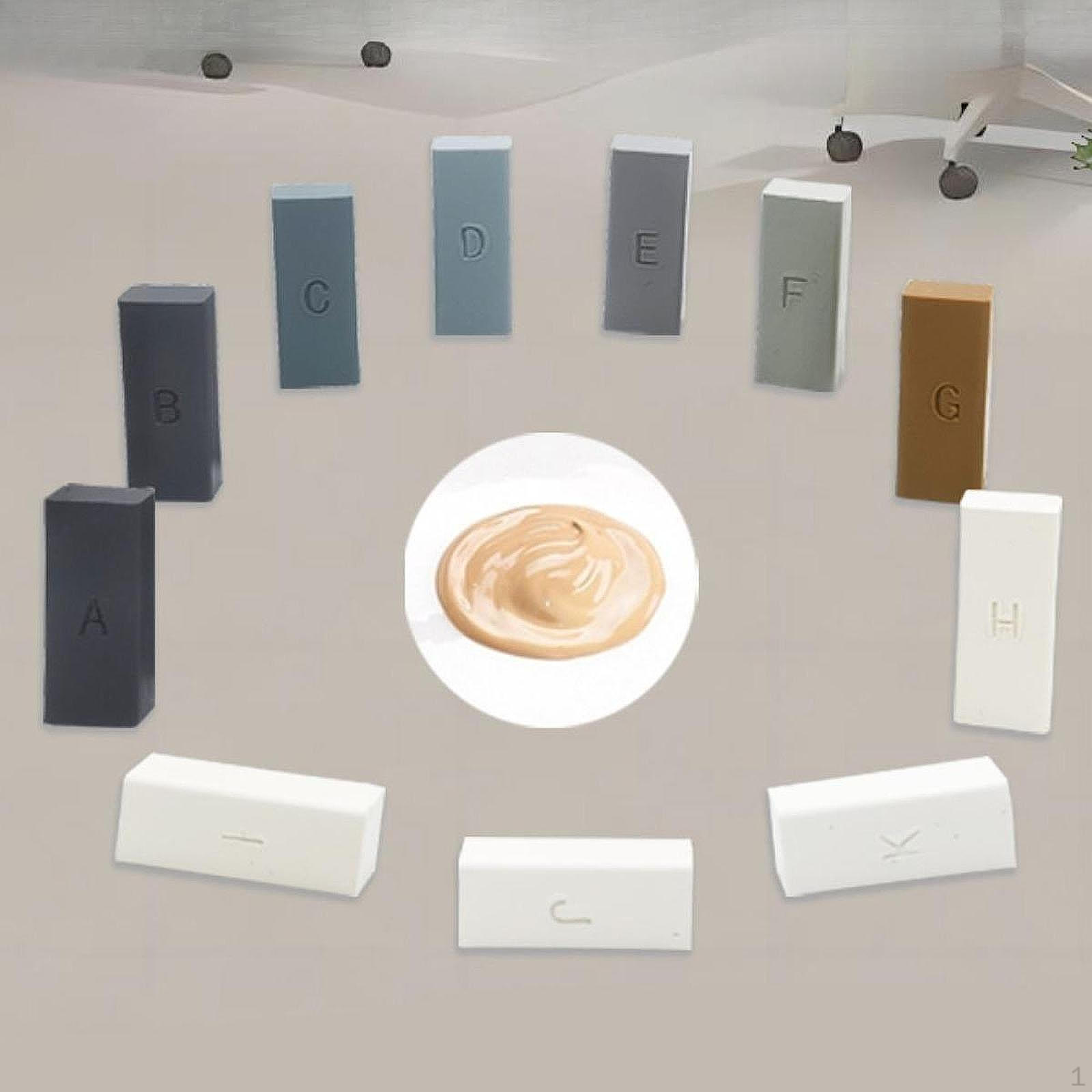 11 шт. Набор для ремонта деревянной мебели, ламинат, восковые блоки, стабильный набор 
11 шт. Набор для ремонта деревянной мебели, ламинат, восковые блоки, стабильный набор