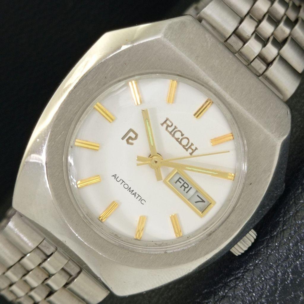 ПОДЛИННЫЕ ВИНТАЖНЫЕ МУЖСКИЕ АВТОМАТИЧЕСКИЕ ЧАСЫ RICOH R31 ЯПОНИЯ С БЕЛЫМ ЦИФЕРБЛАТОМ a500601-5 R153-a500601
ПОДЛИННЫЕ ВИНТАЖНЫЕ МУЖСКИЕ АВТОМАТИЧЕСКИЕ ЧАСЫ RICOH R31 ЯПОНИЯ С БЕЛЫМ ЦИФЕРБЛАТОМ a500601-5 R153-a500601