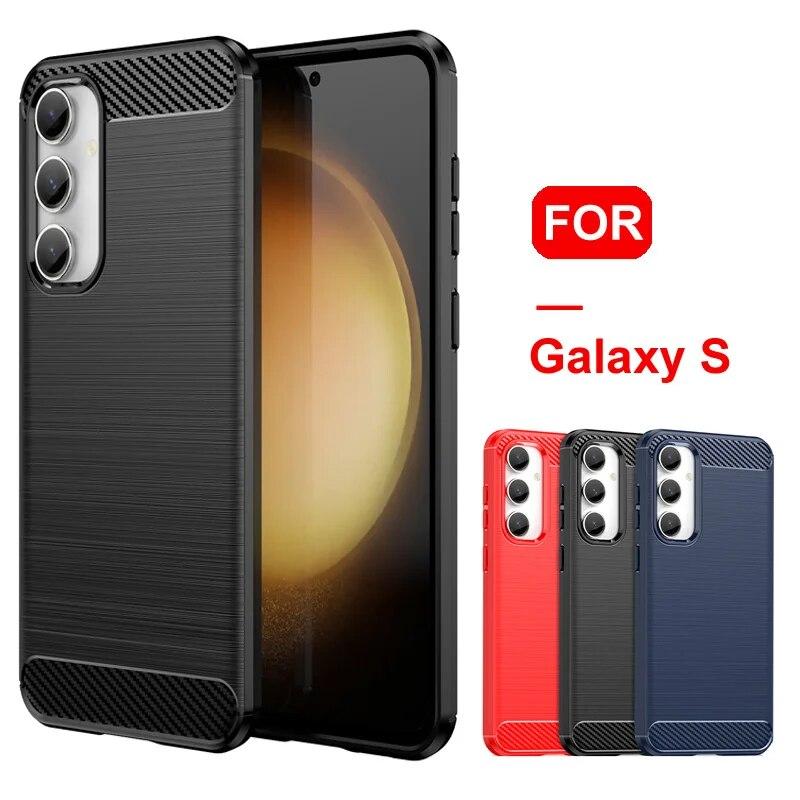Чехол из углеродного волокна для Samsung Galaxy S23 FE S22 Ultra S21 S20 Plus FE S10 S9 S8 Plus S10E S10 5G Note 10 20 Ultra, чехол для телефона For Galaxy S23 чёрный
Чехол из углеродного волокна для Samsung Galaxy S23 FE S22 Ultra S21 S20 Plus FE S10 S9 S8 Plus S10E S10 5G Note 10 20 Ultra, чехол для телефона For Galaxy S23 чёрный