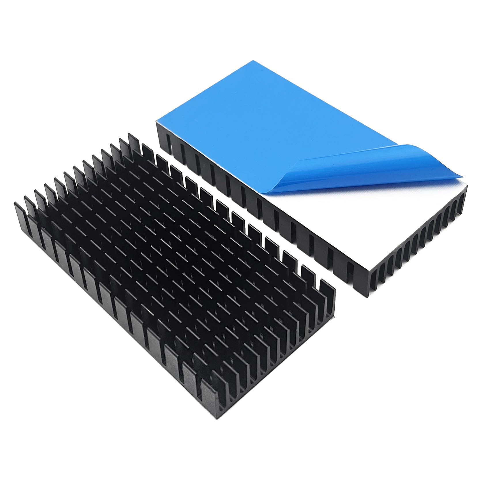 Awxlumv 2pcs Heat Sink 80 x 40 x 11mm with Thermal Adhesive Sheet for Thermal Runaway Prevention Aluminum Cooling Radiator Fin CPU IC Chip Circuit
Awxlumv 2pcs Heat Sink 80 x 40 x 11mm with Thermal Adhesive Sheet for Thermal Runaway Prevention Aluminum Cooling Radiator Fin CPU IC Chip Circuit