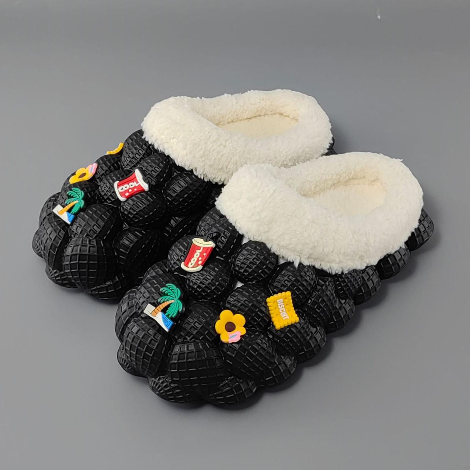 Warm And Fashionable Cotton Slippers For Women Suitable For Indoor And Outdoor Use Couples Closed Toe Monkey Slippers for Women 36 чорний
Warm And Fashionable Cotton Slippers For Women Suitable For Indoor And Outdoor Use Couples Closed Toe Monkey Slippers for Women 36 чорний