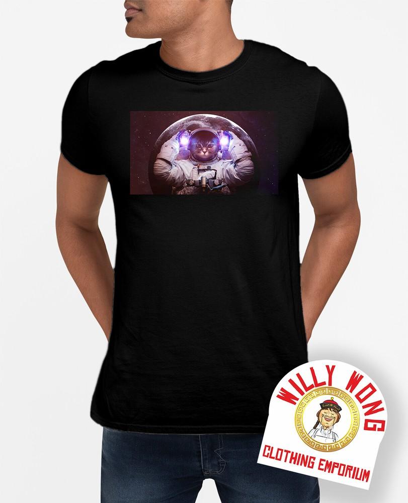 Cat Space Man T-Shirt Retro Geek Nerd 00s 80s Tee Classic Gift Movie Men Aliens Unisex T-Shirt S
Cat Space Man T-Shirt Retro Geek Nerd 00s 80s Tee Classic Gift Movie Men Aliens Unisex T-Shirt S