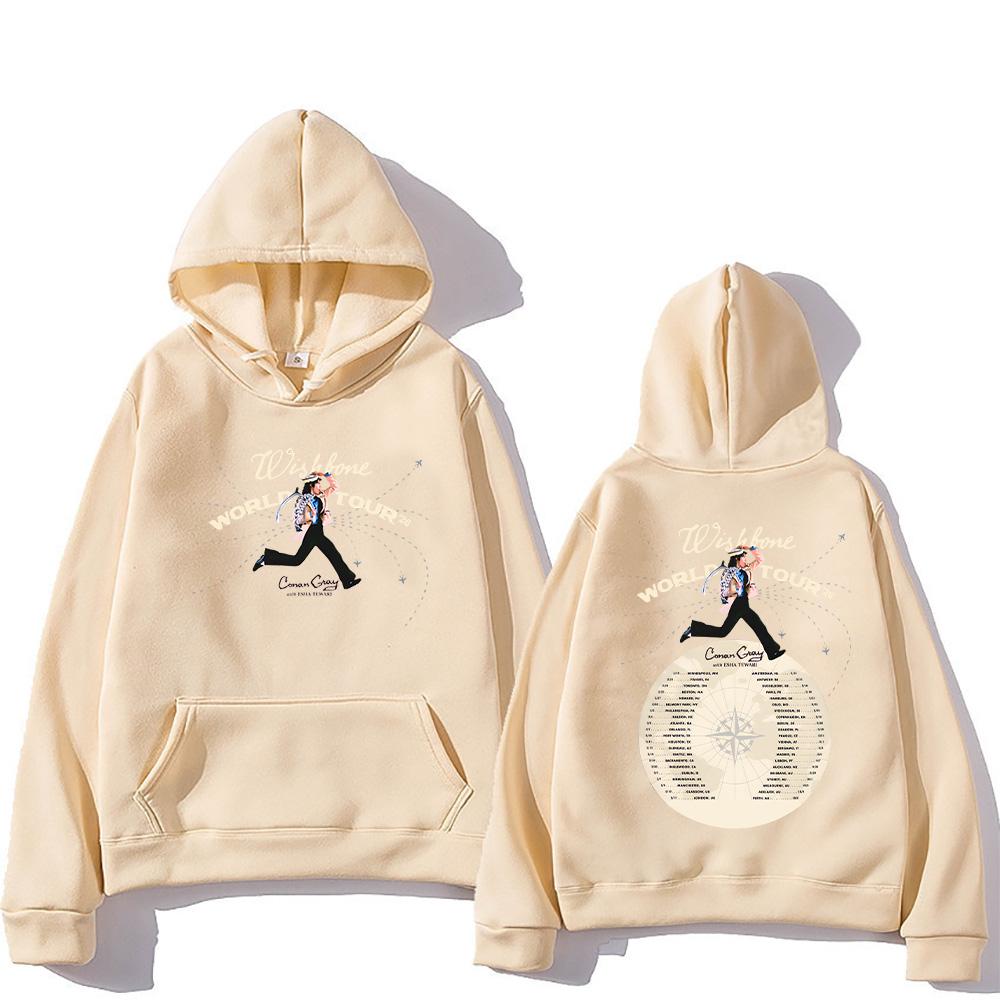 Popular Singer Conan Gray Hoodies Conan Gray Wishbone World Tour 2026 Pullover Unisex Casual Long Sleeve Sweatshirt Fall Y2K Top XL хакі
Popular Singer Conan Gray Hoodies Conan Gray Wishbone World Tour 2026 Pullover Unisex Casual Long Sleeve Sweatshirt Fall Y2K Top XL хакі