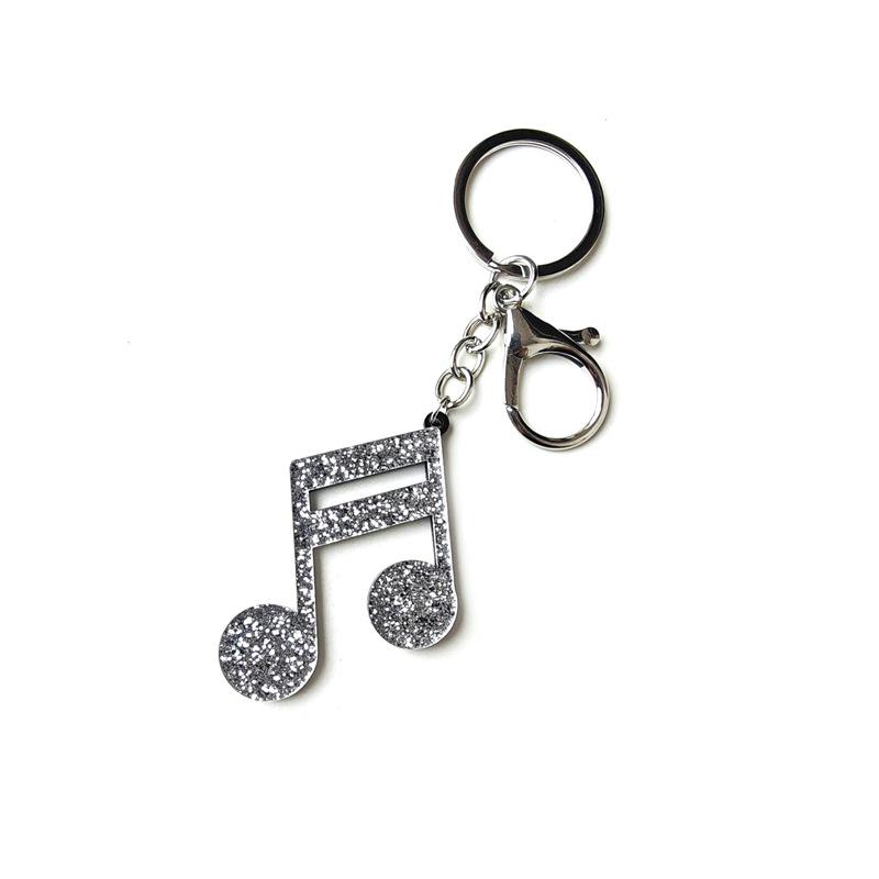 Retro Acrylic Musical Note Keychain - Long Style Women s Bag & Car Pendant серебряный
Retro Acrylic Musical Note Keychain - Long Style Women s Bag & Car Pendant серебряный