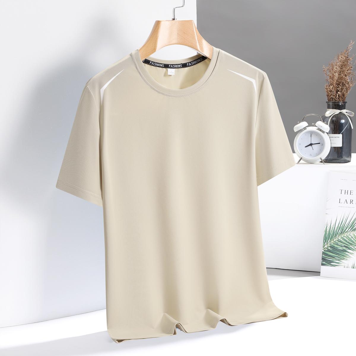 Summer Loose Solid Color Short Sleeved T-shirt For Men, Ice Silk T-shirt 2XL абрикосовый
Summer Loose Solid Color Short Sleeved T-shirt For Men, Ice Silk T-shirt 2XL абрикосовый