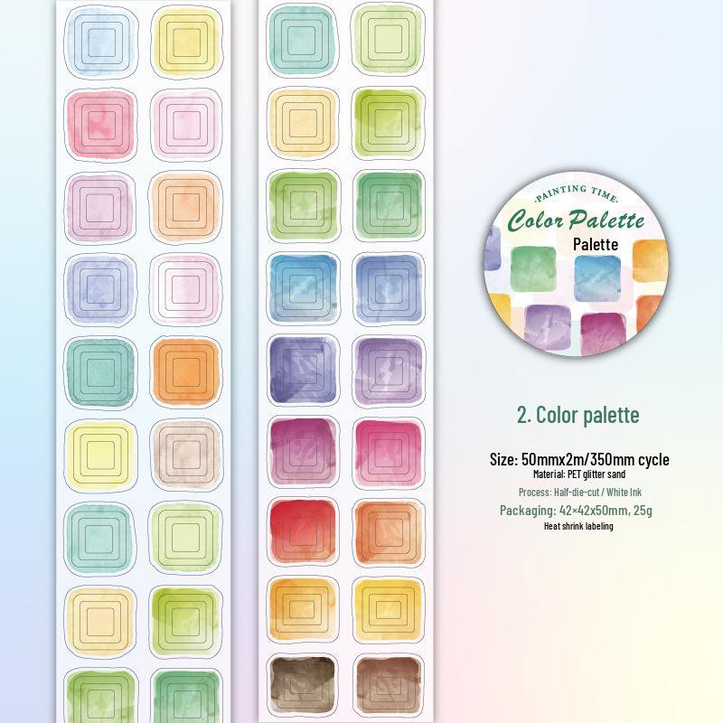 Twilight Spectrum Glitter Adhesive Tape for Journals & DIY
Twilight Spectrum Glitter Adhesive Tape for Journals & DIY