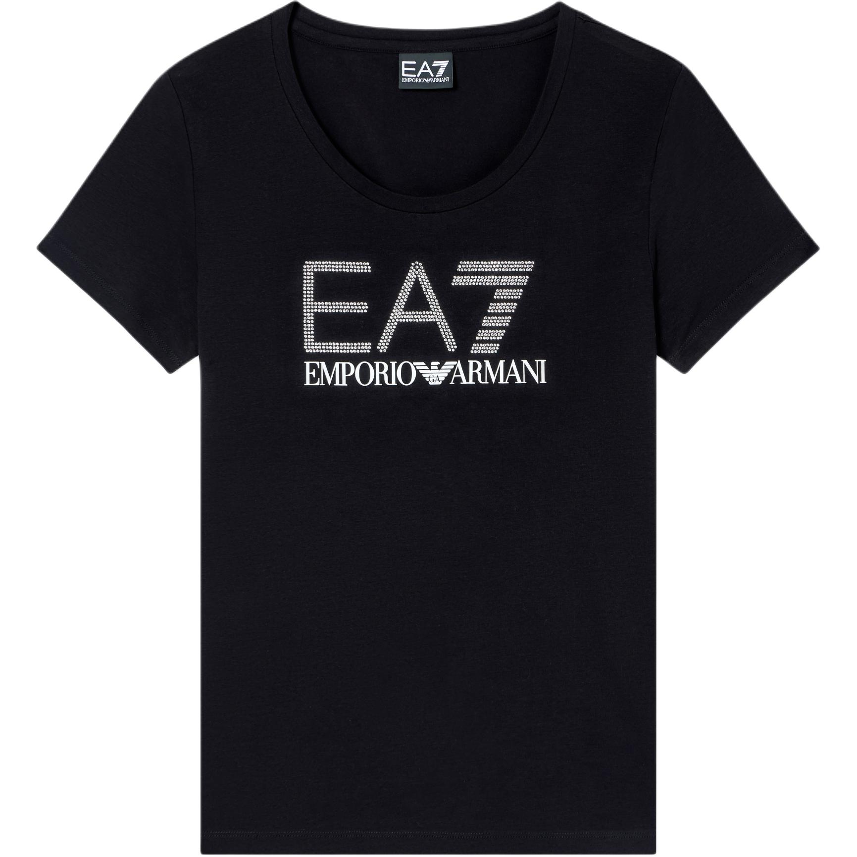Emporio Armani EA7 Stretch Knit Crew Neck Short Sleeve Micro Stud Logo T-Shirt Women tops 7W000536-AF10373-MC001 XS
Emporio Armani EA7 Stretch Knit Crew Neck Short Sleeve Micro Stud Logo T-Shirt Women tops 7W000536-AF10373-MC001 XS