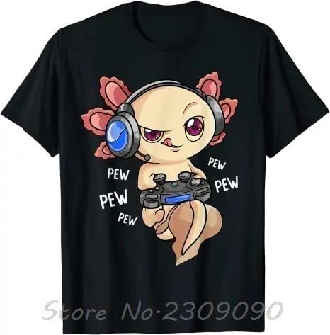 Axolotl Gaming Boys Girls Kawaii Anime Video Game Pew Gamer Cotton Tshirt Unisex Tops Tees Oversized T-shirt Men s Clothing 5XL різнокольоровий
Axolotl Gaming Boys Girls Kawaii Anime Video Game Pew Gamer Cotton Tshirt Unisex Tops Tees Oversized T-shirt Men s Clothing 5XL різнокольоровий