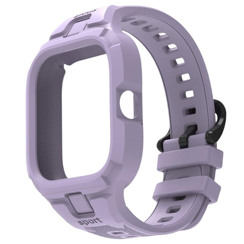 Upgrades Silicone Replacement Band Soft Adjustable Wrist Strap Comfortable Wristband Simple Installs for Watch 4 фіолетовий
Upgrades Silicone Replacement Band Soft Adjustable Wrist Strap Comfortable Wristband Simple Installs for Watch 4 фіолетовий