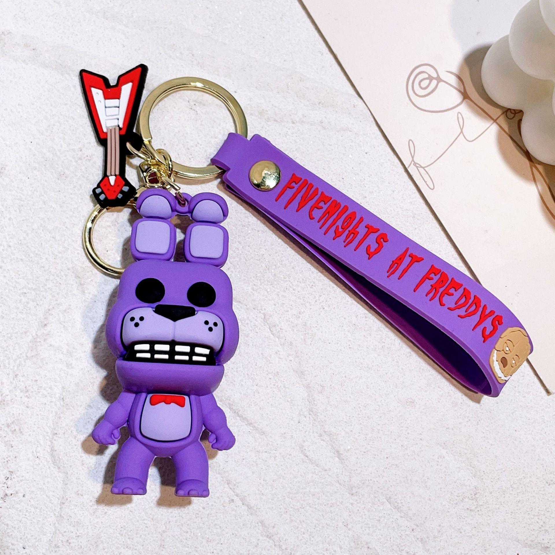 Game Keychains Anime Action Figures Keyrings Five Night At Fredys Doll Key Chains Car Key Rings Pendant Charms Accessories
Game Keychains Anime Action Figures Keyrings Five Night At Fredys Doll Key Chains Car Key Rings Pendant Charms Accessories