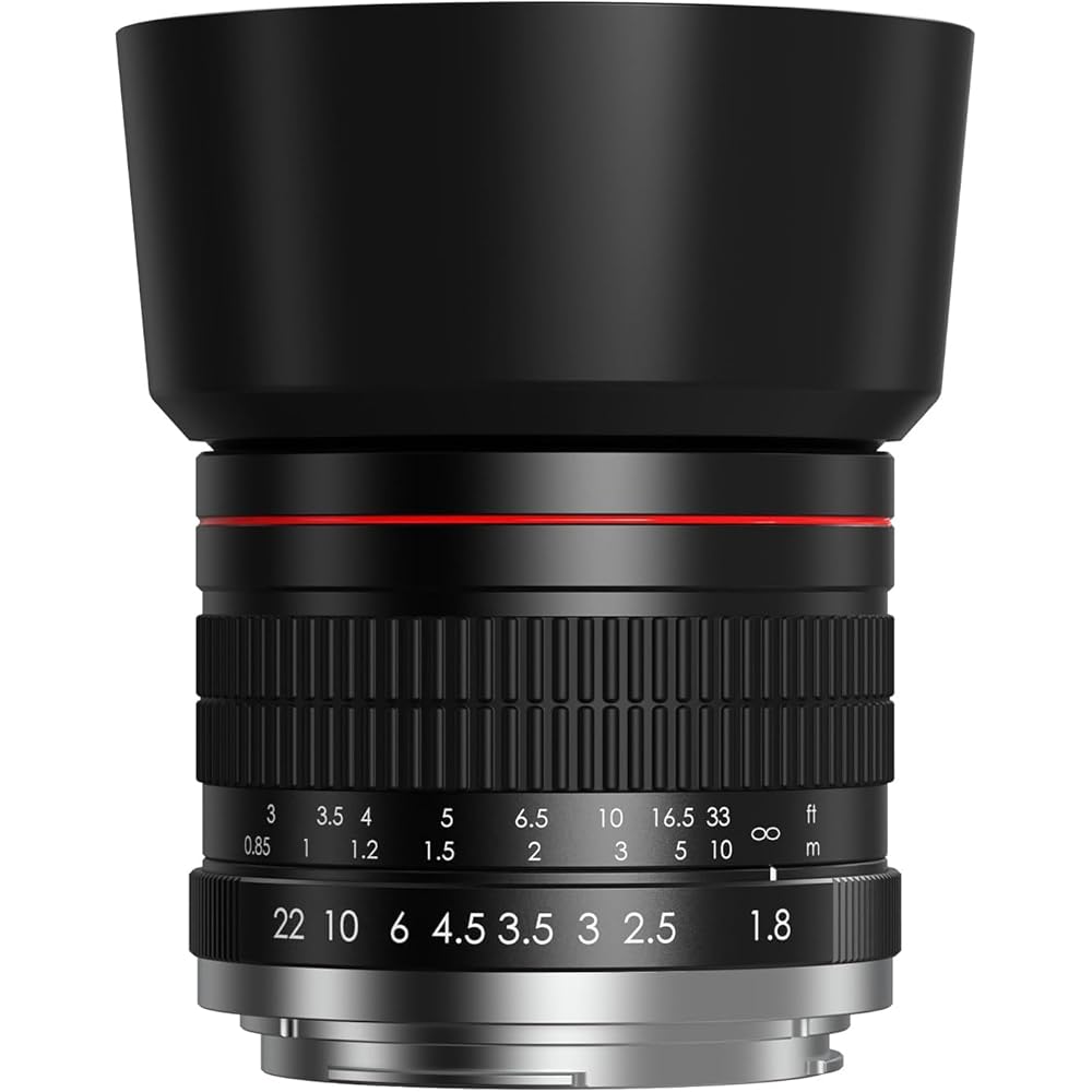 Lightdow for Canon EF Lens 85mm F1.8 Large Aperture Lens Single Focus Medium Telephoto Lens for C...
Lightdow for Canon EF Lens 85mm F1.8 Large Aperture Lens Single Focus Medium Telephoto Lens for C...