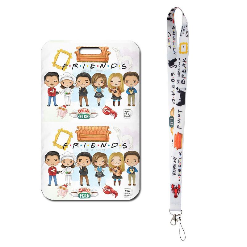 Credential Holder Friends Tv Show Lanyard keychain neck strap nurse Lanyards For Pass Card credit card holder keychain lanyard світло-сірого кольору
Credential Holder Friends Tv Show Lanyard keychain neck strap nurse Lanyards For Pass Card credit card holder keychain lanyard світло-сірого кольору