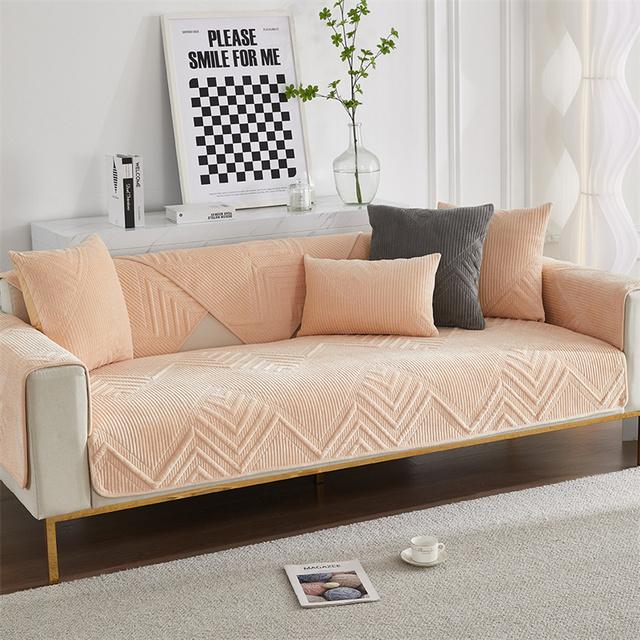 Thicken Plush Sofa Cover Anti Slip Universal Couch Cushion Slipcovers For Living Room Home Decor 70x70cm 1pc
Thicken Plush Sofa Cover Anti Slip Universal Couch Cushion Slipcovers For Living Room Home Decor 70x70cm 1pc
