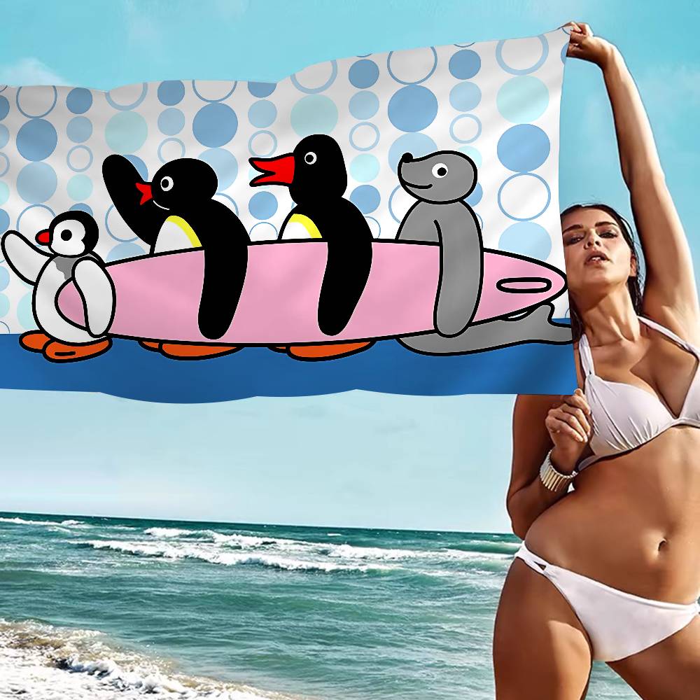 Cartoon Pingu Penguin Microfiber Printed Beach Towel Mountain Climbing Yoga Beach Swimming Running Absorbent Soft Towel W30*H60(CM)
Cartoon Pingu Penguin Microfiber Printed Beach Towel Mountain Climbing Yoga Beach Swimming Running Absorbent Soft Towel W30*H60(CM)