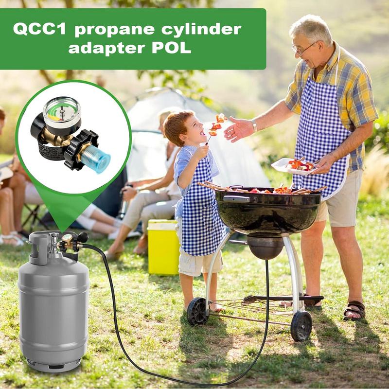 Propane Cylinder Adapter Propane Tank Gauge Pressure Meter Outdoor Cooking Accessories For Camping BBQ Grill Heater CHINA
Propane Cylinder Adapter Propane Tank Gauge Pressure Meter Outdoor Cooking Accessories For Camping BBQ Grill Heater CHINA
