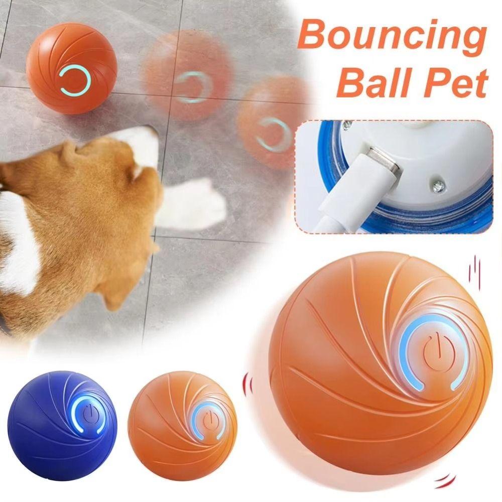 Automatic Dog Cat Training Ball Indoor Playing Cat Teasing Ball Toy Pet Supplies помаранчевий
Automatic Dog Cat Training Ball Indoor Playing Cat Teasing Ball Toy Pet Supplies помаранчевий