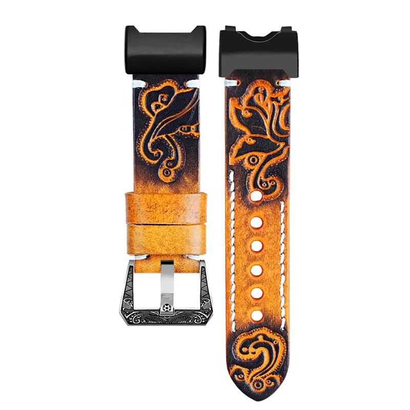 Retro Carved Trendy Watch Strap For Casio 5463 Generation Big Clay King GWG-1000-1A/GB Modified Men s Cowhide Strap For GWG-1000mm оранжевый
Retro Carved Trendy Watch Strap For Casio 5463 Generation Big Clay King GWG-1000-1A/GB Modified Men s Cowhide Strap For GWG-1000mm оранжевый