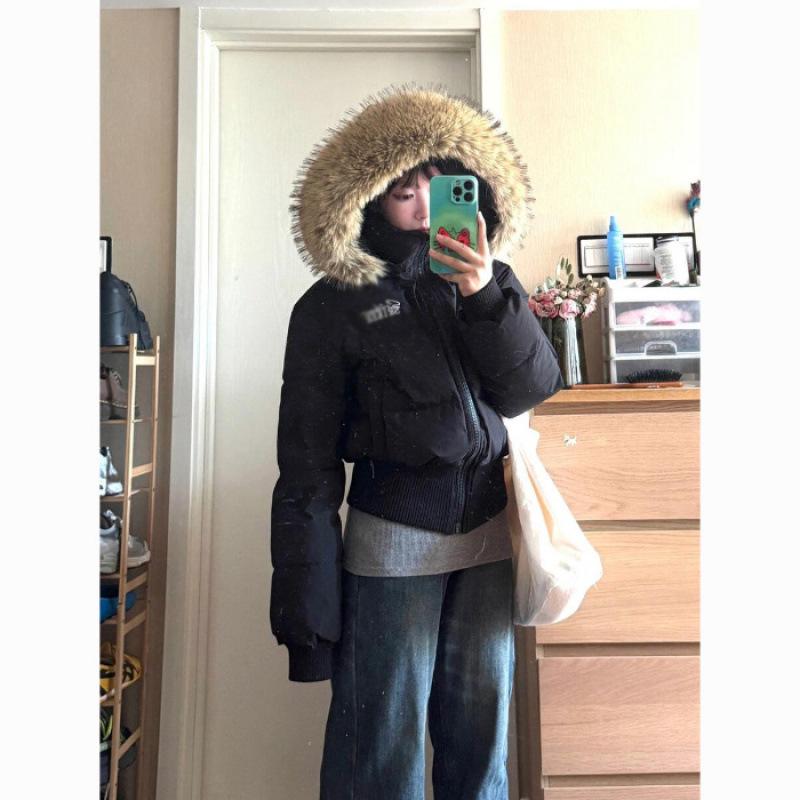 2025 Thick Warm Fur Collar Lightweight Cotton Jacket M чёрный
2025 Thick Warm Fur Collar Lightweight Cotton Jacket M чёрный